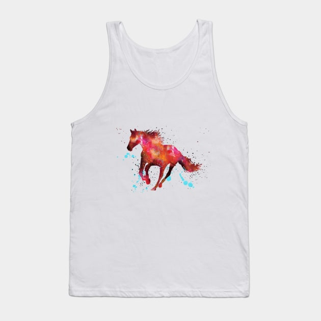 Horse Tank Top by RosaliArt